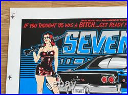 Sevendust New Year's Eve 05 Orlando Original Concert Poster Uncut Proof Stainboy