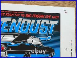 Sevendust New Year's Eve 05 Orlando Original Concert Poster Uncut Proof Stainboy