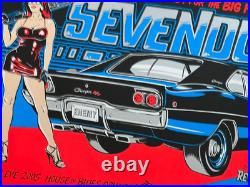 Sevendust New Year's Eve 05 Orlando Original Concert Poster Uncut Proof Stainboy