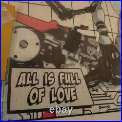 Signed Bjork Concert Poster Framed with Event Pass Oakland 2001 BGP-271