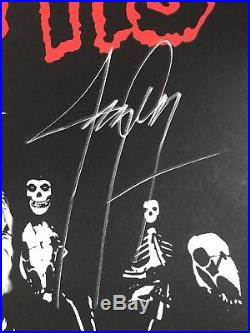 Signed MISFITS New Jersey AUTOGRAPHED concert poster Print 5/19/18 danzig Doyle