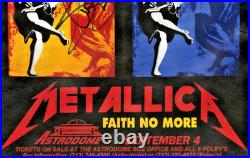 Slash Hand Signed Gig concert poster 9/4/1992 Houston Astrodome Illusions Tour