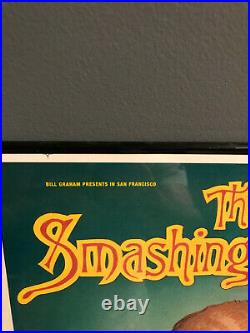Smashing Pumpkins Concert Bill Poster San Francisco 1996 TOUR Mellon Collie MCIS