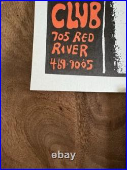 Sonic Youth Concert Poster 1987-austin Texas-frank Kozik