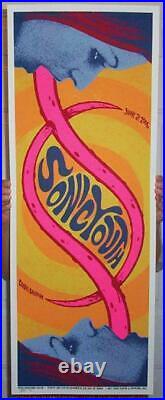 Sonic Youth Tulsa Concert Poster Silkscreen Original Todd Slater Ap