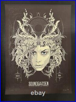 Soundgarden Band 2014 Concert Poster Austin, TX 178/225 ANONYMOUS