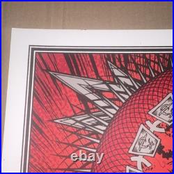 Soundgarden Concert Poster Riviera Theater Chicago Jan 29, 2013 Signed 31/170