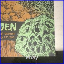 Soundgarden Concert Poster The Fillmore Detroit Jan 27, 2013