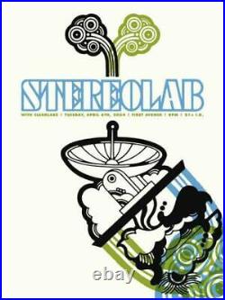 Stereolab Minneapolis 2004 Concert Poster Silkscreen Original