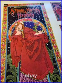 Stevie Nicks Original Concert Art Print Poster Uncut Sheet Signed Bob Masse