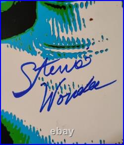 Stevie Wonder Signed Concert Poster Original 2008 Coa Included See All Photos