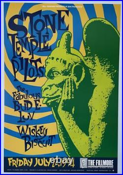Stone Temple Pilots Concert Poster San Francisco 1994 F-155 The Fillmore