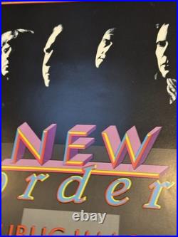 Sugarcubes New Order Public Image Ltd July 19, 1989 Meadowlands Concert Poster