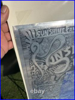 Sunshine & Superman Vintage Concert Poster Original Printed In England