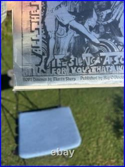 Sunshine & Superman Vintage Concert Poster Original Printed In England