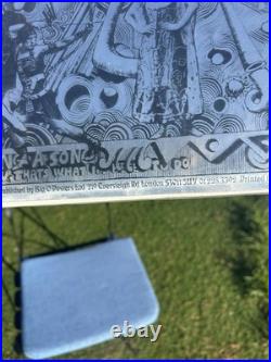 Sunshine & Superman Vintage Concert Poster Original Printed In England