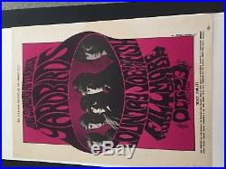 Super Rare Authentic Bill Graham Fillmore Concert Poster Yardbirds 10/23/66