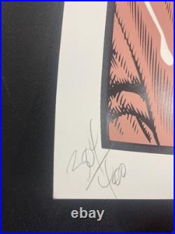 TAZ Original LE Signed 1998 Pearl Jam Hawaii Silkscreen Concert Poster 304/400