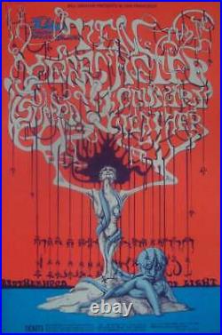 TEN YEARS AFTER BG 145 FILLMORE concert poster LEE CONKLIN BILL GRAHAM 1968 NM