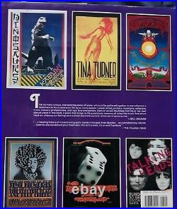 THE ART OF ROCK-original first edition coolest concert posters 60's -80's