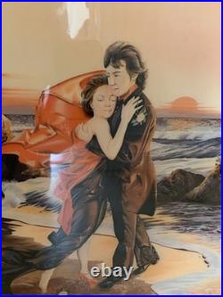 THE BAND Dylan Van Clapton Joni RINGO Muddy Waters LAST WALTZ CONCERT POSTER'76