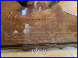 THE BAND Dylan Van Clapton Joni RINGO Muddy Waters LAST WALTZ CONCERT POSTER'76