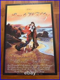 THE BAND LAST WALTZ SAN FRANCISCO 1976 Concert Poster BOB DYLAN NEIL YOUNG BGP