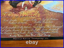 THE BAND LAST WALTZ SAN FRANCISCO 1976 Concert Poster BOB DYLAN NEIL YOUNG BGP