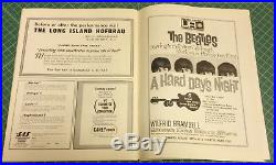 THE BEATLES Joan Baez BOB DYLAN Barbra Streisand Original 1964 Concert Program