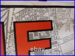 THE CLASH Out Of Control ORIGINAL GIANT SIZE French Concert Poster 1984 RARE