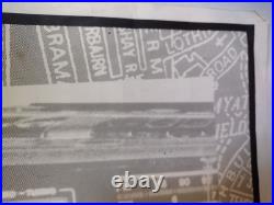 THE CLASH Out Of Control ORIGINAL GIANT SIZE French Concert Poster 1984 RARE