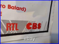 THE CLASH Out Of Control ORIGINAL GIANT SIZE French Concert Poster 1984 RARE