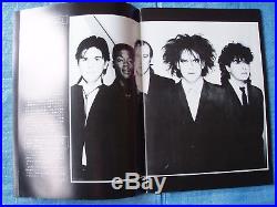 THE CURE 1984 JAPAN TOUR BOOK WithPOSTER Robert Smith CONCERT PROGRAMME EX
