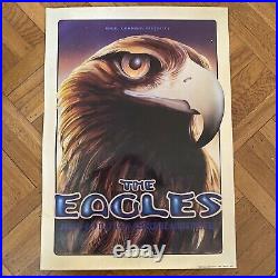 THE EAGLES 1994 Concert Poster SHORELINE RANDY TUTEN BGP095 Bill Graham ORIG