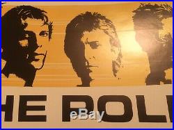 THE POLICE 1984 ULTRA RARE ORIGINAL! HAWAII CONCERT POSTER WithSTEVIE RAY VAUGHAN