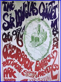 THE SIR DOUGLAS QUINTET Ark Concert Poster Original 1967