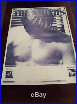 THE SMITHS ROUGH TRADE PRESENTS CONCERT POSTER 24 x 34 1984 GERMANY INDIE ETC
