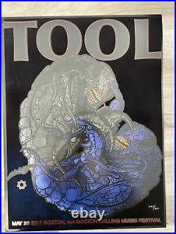 TOOL Concert Poster Print 5/28/17 Boston Calling Music Festival! Only 500