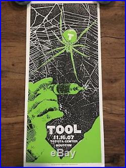 TOOL HOUSTON Concert Poster A PERFECT CIRCLE by Print Mafia
