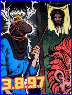 TOOL Melvins Concert Poster 3/8/97 The Shrine Mosque Springfield MO Ænima Print