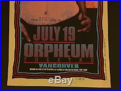 TORI AMOS 1996 Orpheum Original Concert Poster Print SIGNED MARK ARMINSKI RARE