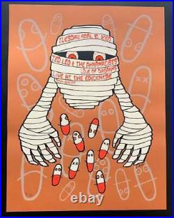 Ted Leo & The Pharmacists Concert Poster Lindsey Kuhn A/P