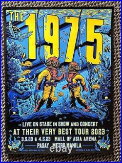 The 1975 Manila 2023 Concert Poster Silkscreen Original