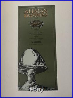 The Allman Brothers Band Concert Poster Alabama 1993 Traveling Down The Road