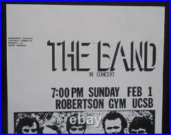 The Band-original Concert Handbill Sunday Feb 1 1970 U. C. Santa Barbara