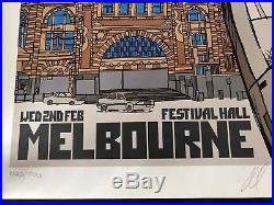 The Beastie Boys Melbourne Australia Concert Poster Original Rhys Cooper