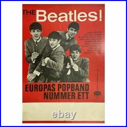 The Beatles 1963 Swedish Concert Poster (Sweden)
