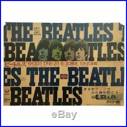 The Beatles 1966 Tokyo Japan Concert Poster (Japan)