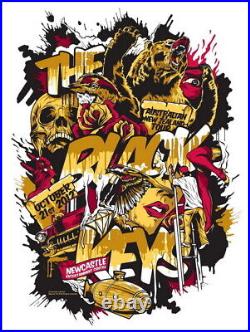 The Black Keys Concert Poster Alex LeHours Limited Edition of 155