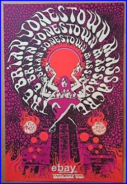 The Brian Jonestown Massacre 16x24 S/N Psychedelic Silkscreen poster gig poster